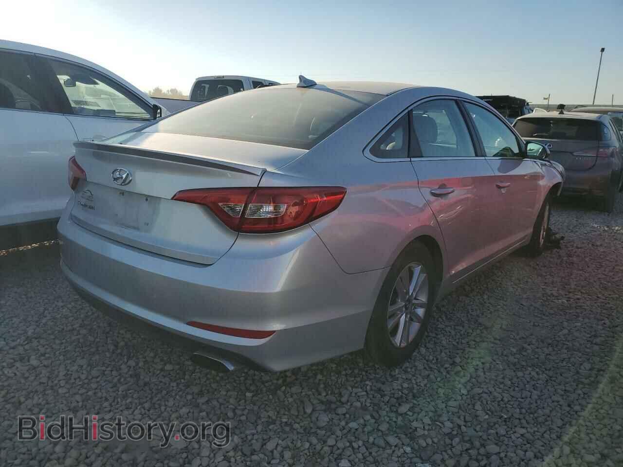 2017 HYUNDAI SONATA - VIN: 5NPE24AF3HH576335 - Фото 3