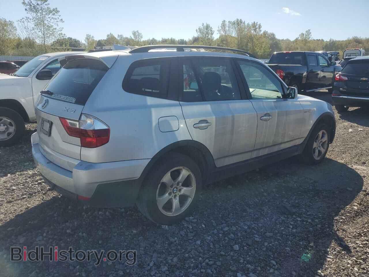 2007 BMW X3 - VIN: WBXPC93417WF22190 - Фото 3