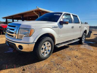 2011 Ford F-150 SUPERCREW, white — VIN 1FTFW1ET3BFB29447, Copart