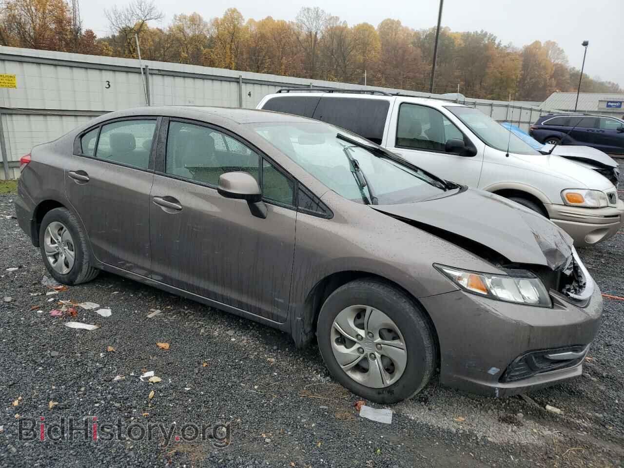 2013 HONDA CIVIC - VIN: 19XFB2F58DE295607 - Фото 4