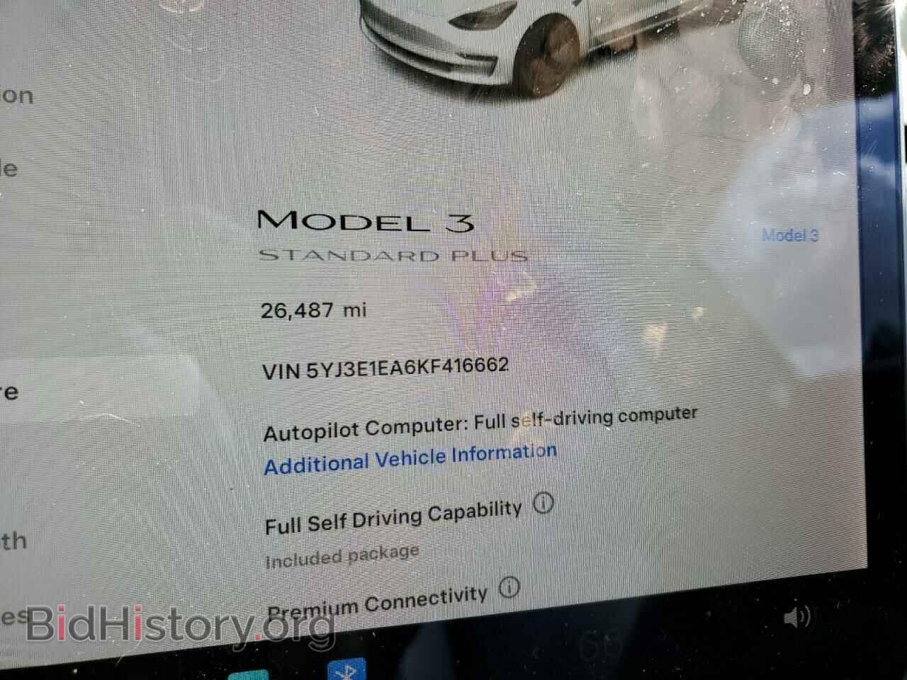 2019 TESLA MODEL 3 - VIN: 5YJ3E1EA6KF416662 - Фото 9