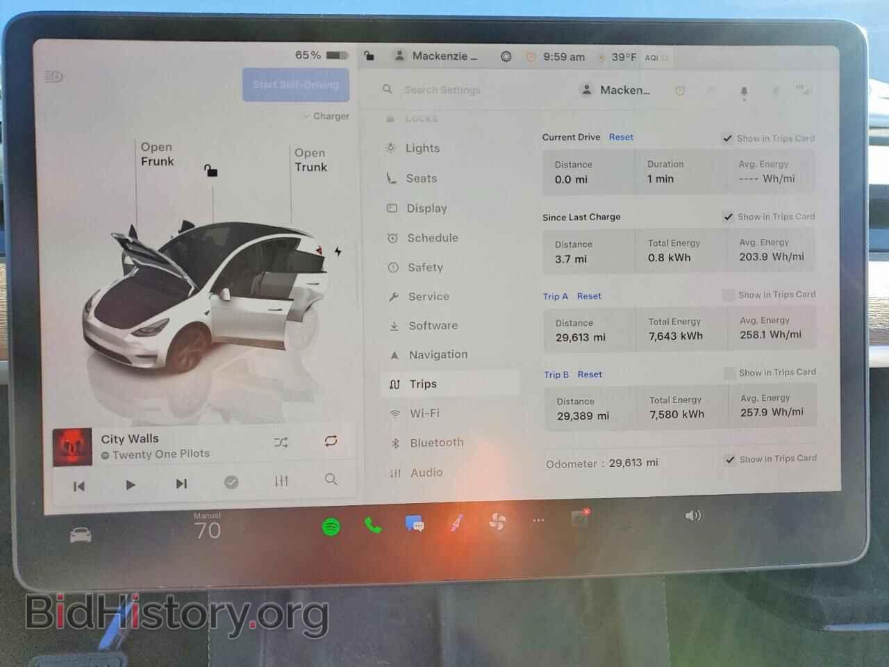 2024 TESLA MODEL Y - VIN: 7SAYGDEE8RA301771 - Фото 9