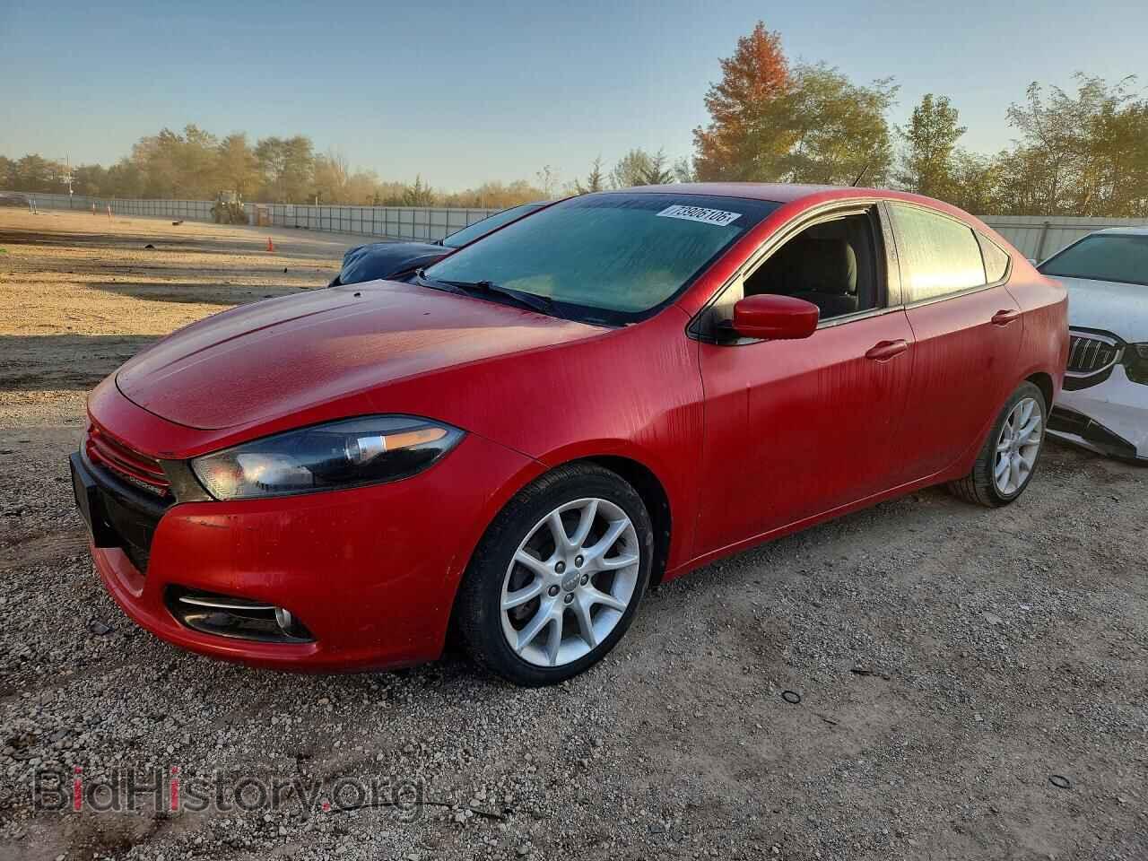 2013 Dodge DART SXT (VIN 1C3CDFBH8DD641083) — photo 1 of 12, Copart, damage: front end