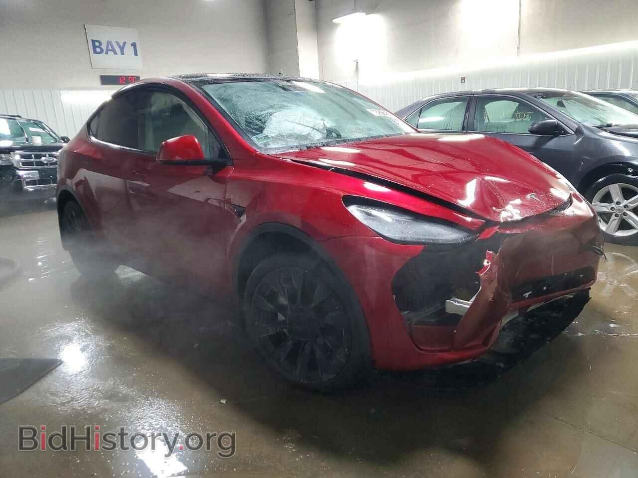2024 TESLA MODEL Y - VIN: 7SAYGDEE9RA230080 - Фото 4