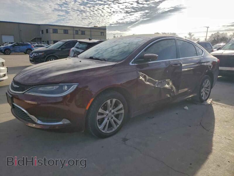2015 Chrysler 200 Limited (VIN 1C3CCCABXFN734554) — фото 1 из 12, Copart, повреждение: бок