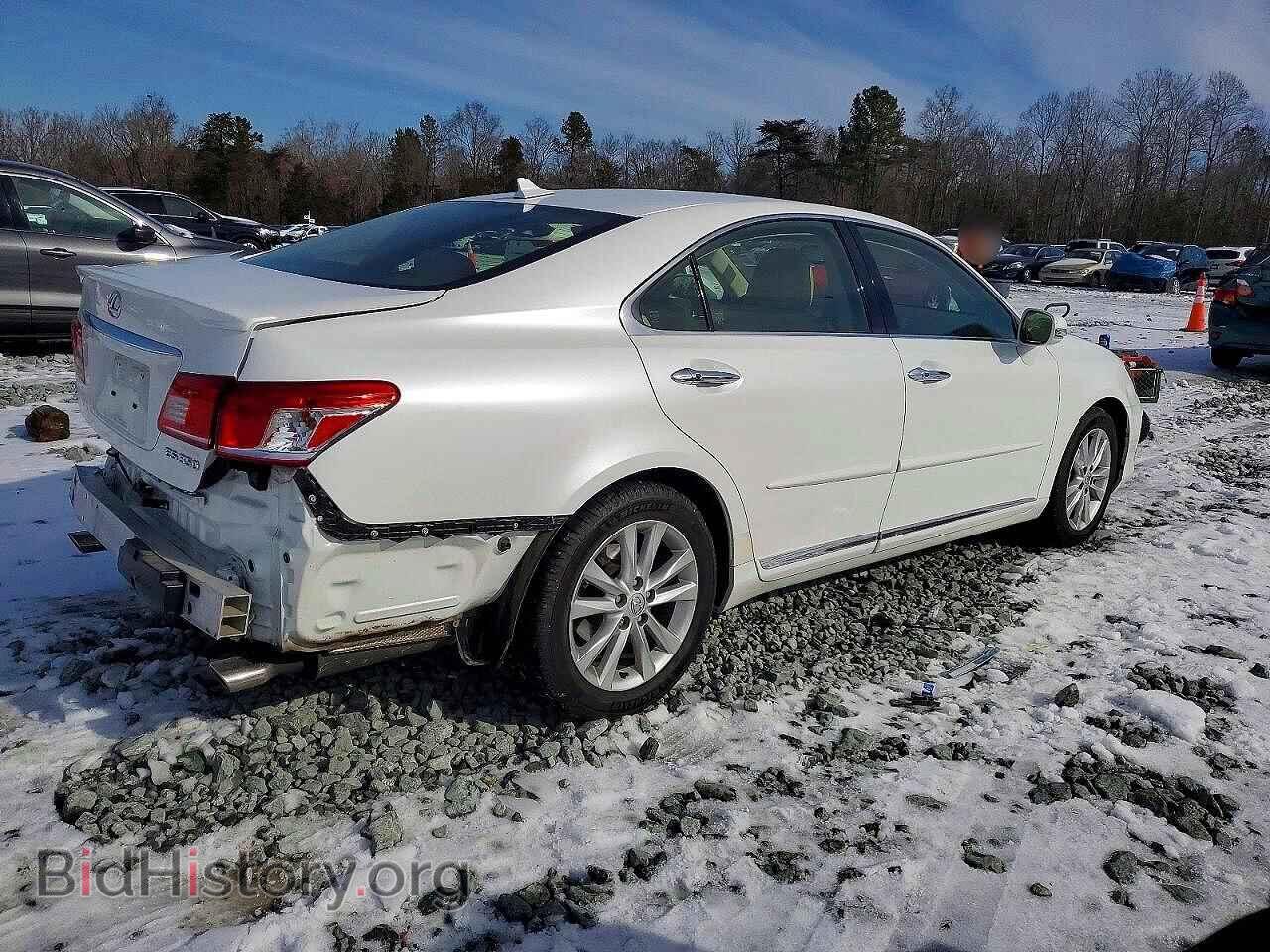 2012 LEXUS ES350 - VIN: JTHBK1EGXC2510653 - Фото 3