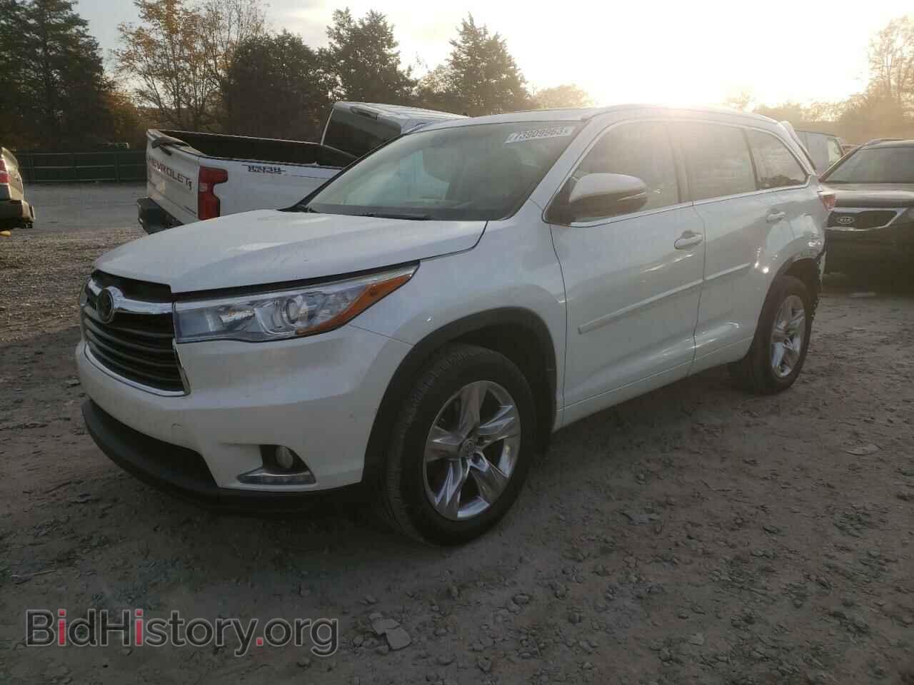 Photo 5TDDKRFH4FS201080 - TOYOTA HIGHLANDER 2015