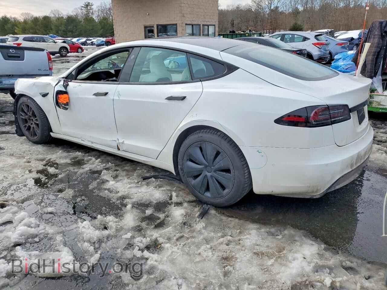 2022 TESLA MODEL S - VIN: 5YJSA1E50NF489895 - Фото 2