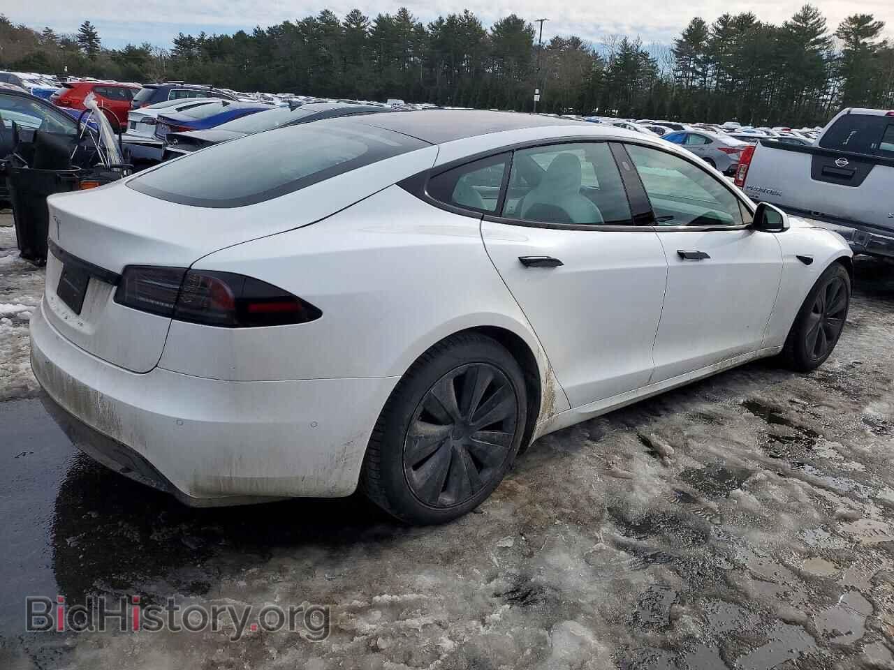 2022 TESLA MODEL S - VIN: 5YJSA1E50NF489895 - Фото 3