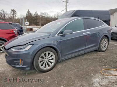 2016 Tesla MODEL X, серый — VIN 5YJXCBE20GF024239, Copart