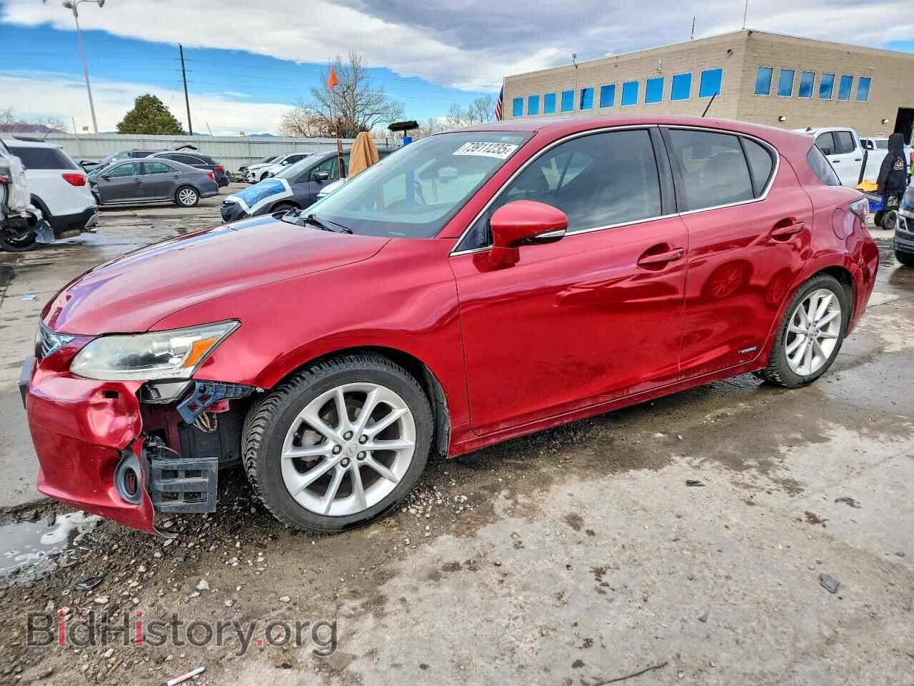 Photo JTHKD5BH7B2039624 - LEXUS CT 200 2011