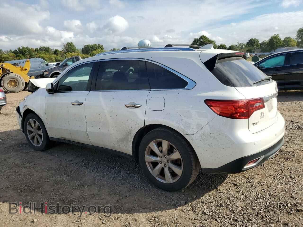 2014 ACURA MDX - VIN: 5FRYD4H87EB001310 - Фото 2