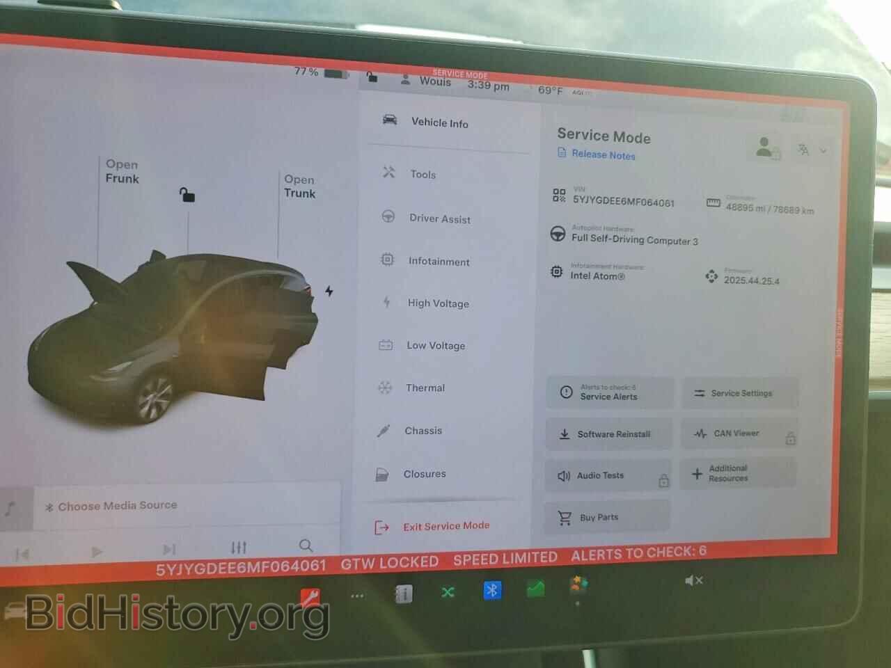 2021 TESLA MODEL Y - VIN: 5YJYGDEE6MF064061 - Фото 9