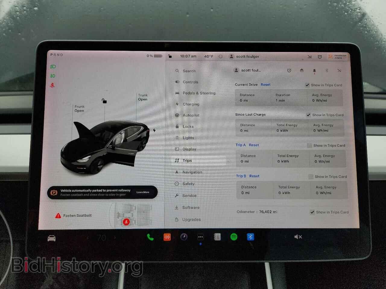 2019 TESLA MODEL 3 - VIN: 5YJ3E1EB4KF390555 - Photo 9