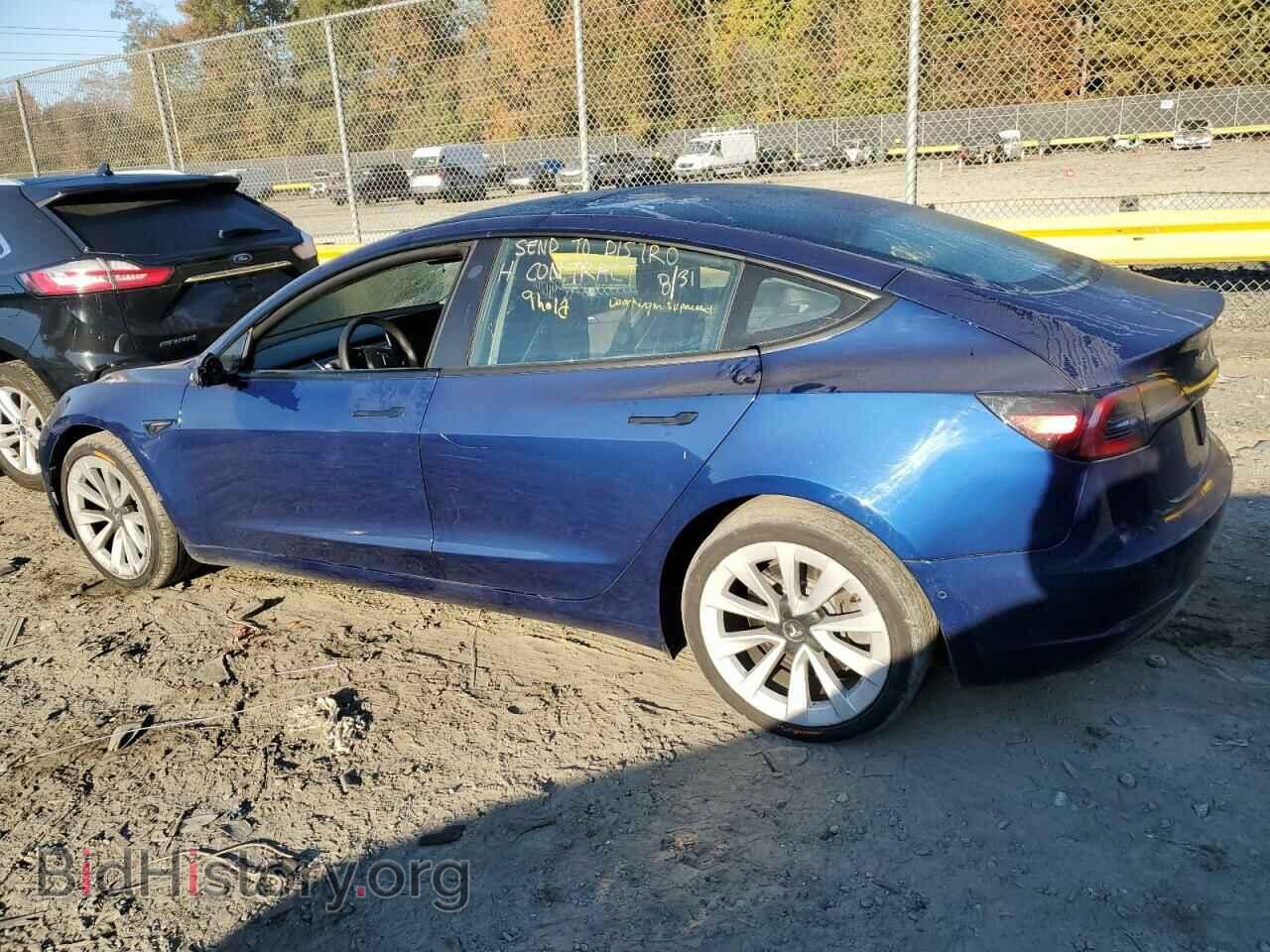 2022 TESLA MODEL 3 - VIN: 5YJ3E1EA0NF287841 - Photo 2