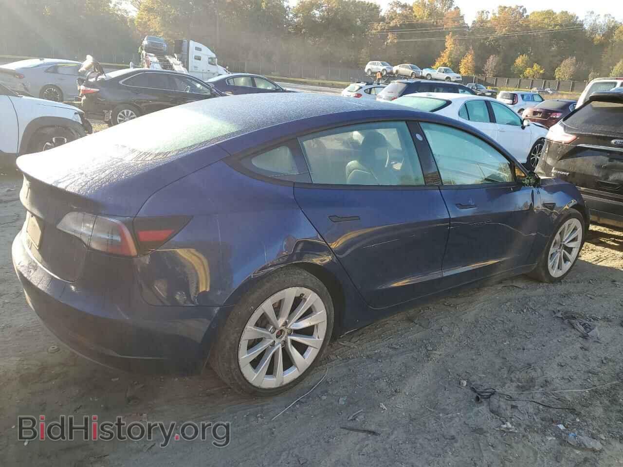 2022 TESLA MODEL 3 - VIN: 5YJ3E1EA0NF287841 - Photo 3