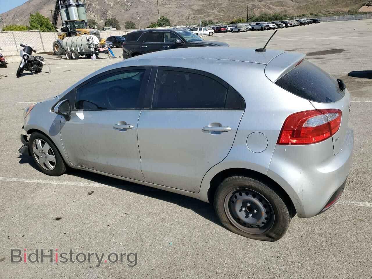 2013 KIA RIO - VIN: KNADM5A35D6177865 - Фото 2