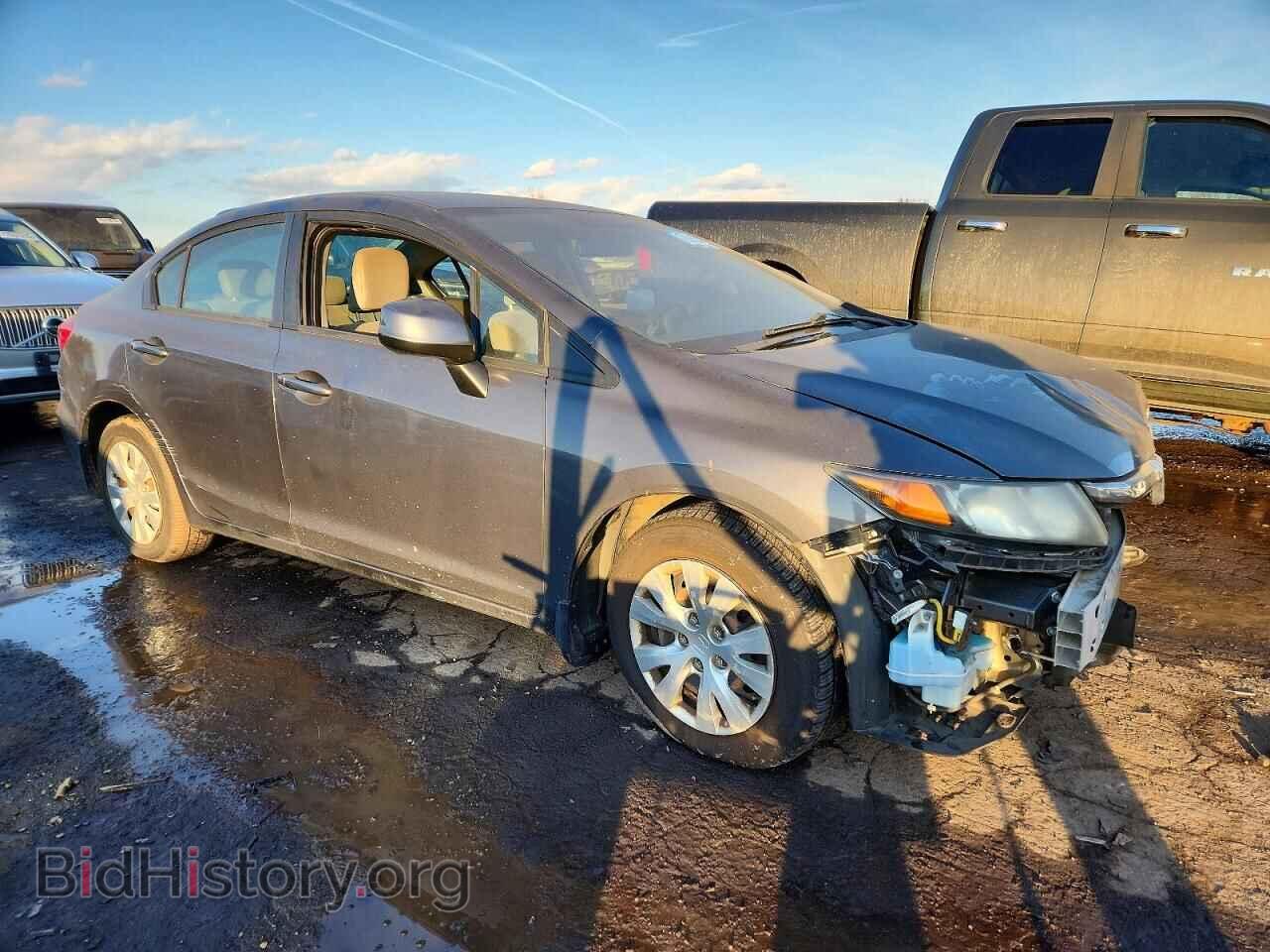 2012 HONDA CIVIC - VIN: 2HGFB2F57CH580819 - Фото 4