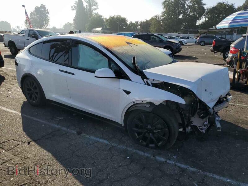 2022 Tesla MODEL X (VIN 7SAXCAE52NF351374) — фото 4 из 11