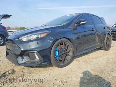 2017 Ford FOCUS RS, черный — VIN WF0DP3TH5H4121978, Copart