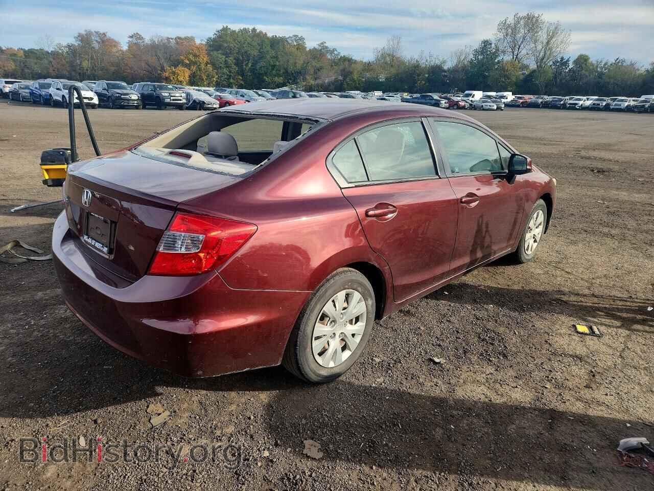2012 Honda CIVIC (VIN 19XFB2E58CE058972) — фото 3 из 12