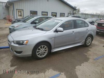 2014 Mitsubishi LANCER Lancer ES/, серебристый — VIN JA32U2FU2EU022681, Copart