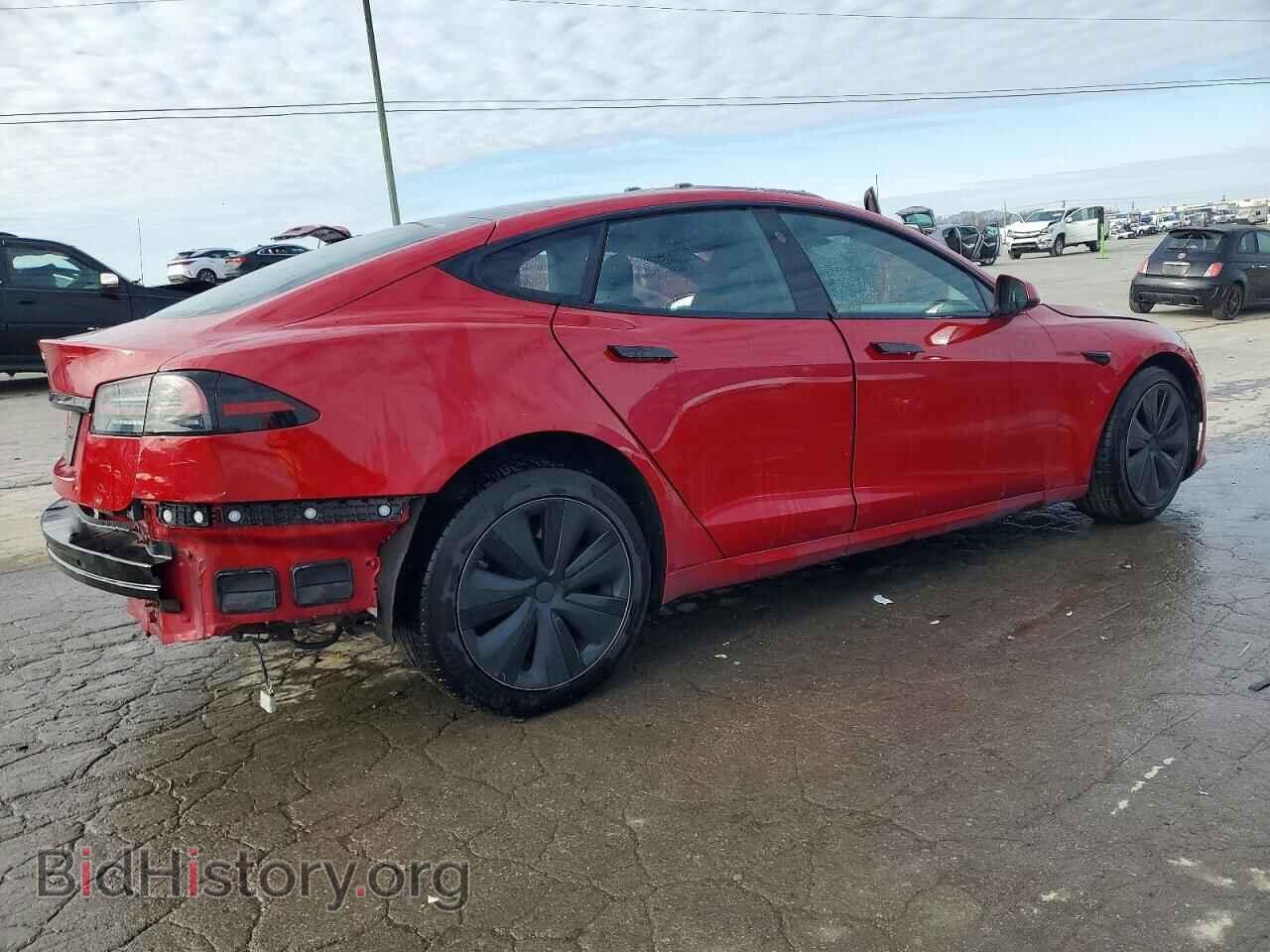 2022 TESLA MODEL S - VIN: 5YJSA1E59NF476112 - Фото 3