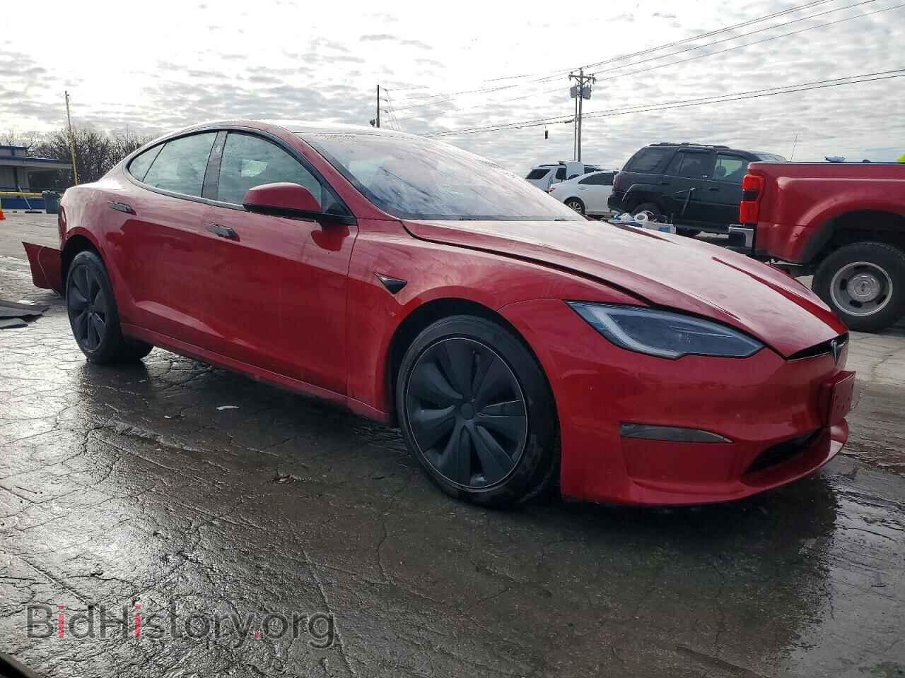2022 TESLA MODEL S - VIN: 5YJSA1E59NF476112 - Фото 4