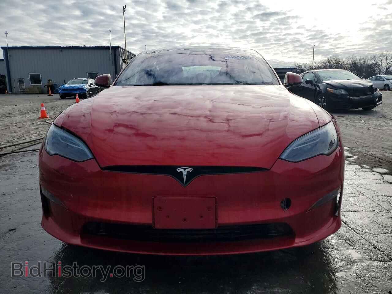 2022 TESLA MODEL S - VIN: 5YJSA1E59NF476112 - Фото 5