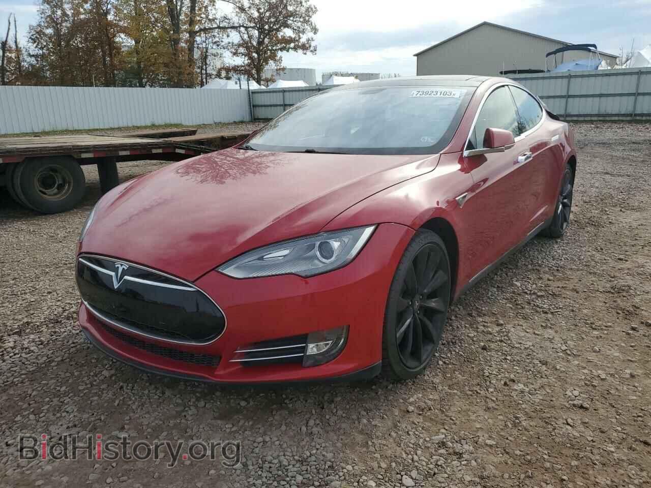 Фотография 5YJSA1BC9DFP10363 - TESLA MODEL S 2013