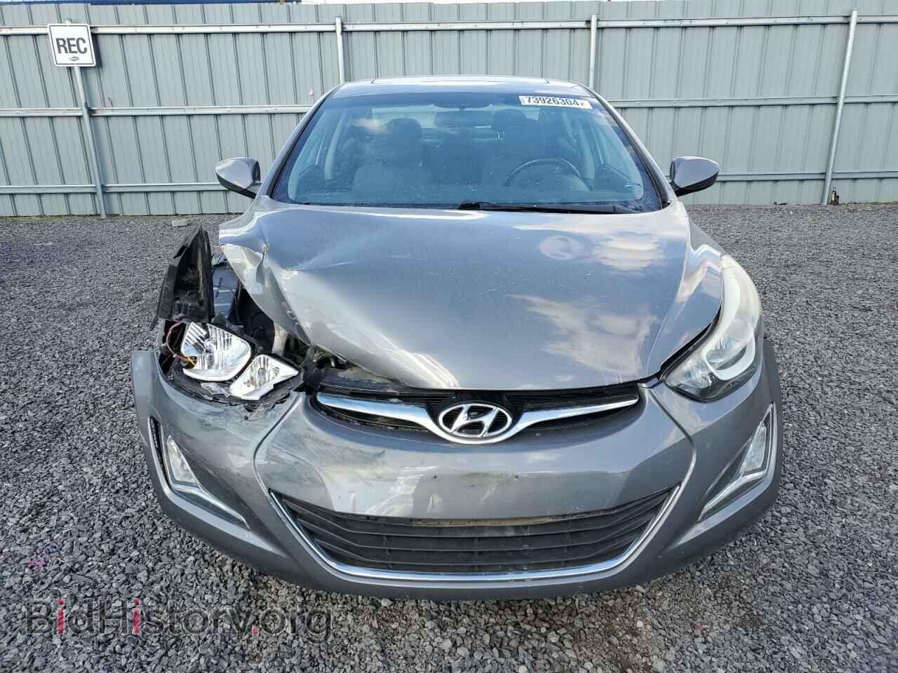 2014 HYUNDAI ELANTRA - VIN: 5NPDH4AE5EH482437 - Фото 5