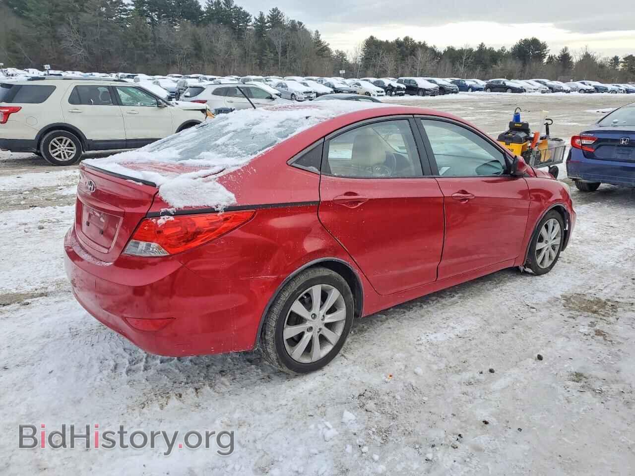 2012 HYUNDAI ACCENT - VIN: KMHCU4AE0CU130758 - Фото 3