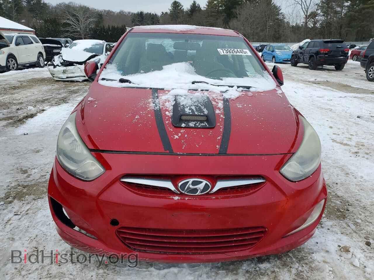 2012 HYUNDAI ACCENT - VIN: KMHCU4AE0CU130758 - Фото 5