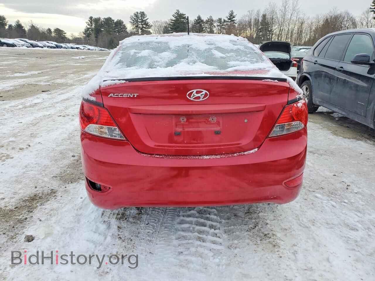 2012 HYUNDAI ACCENT - VIN: KMHCU4AE0CU130758 - Фото 6