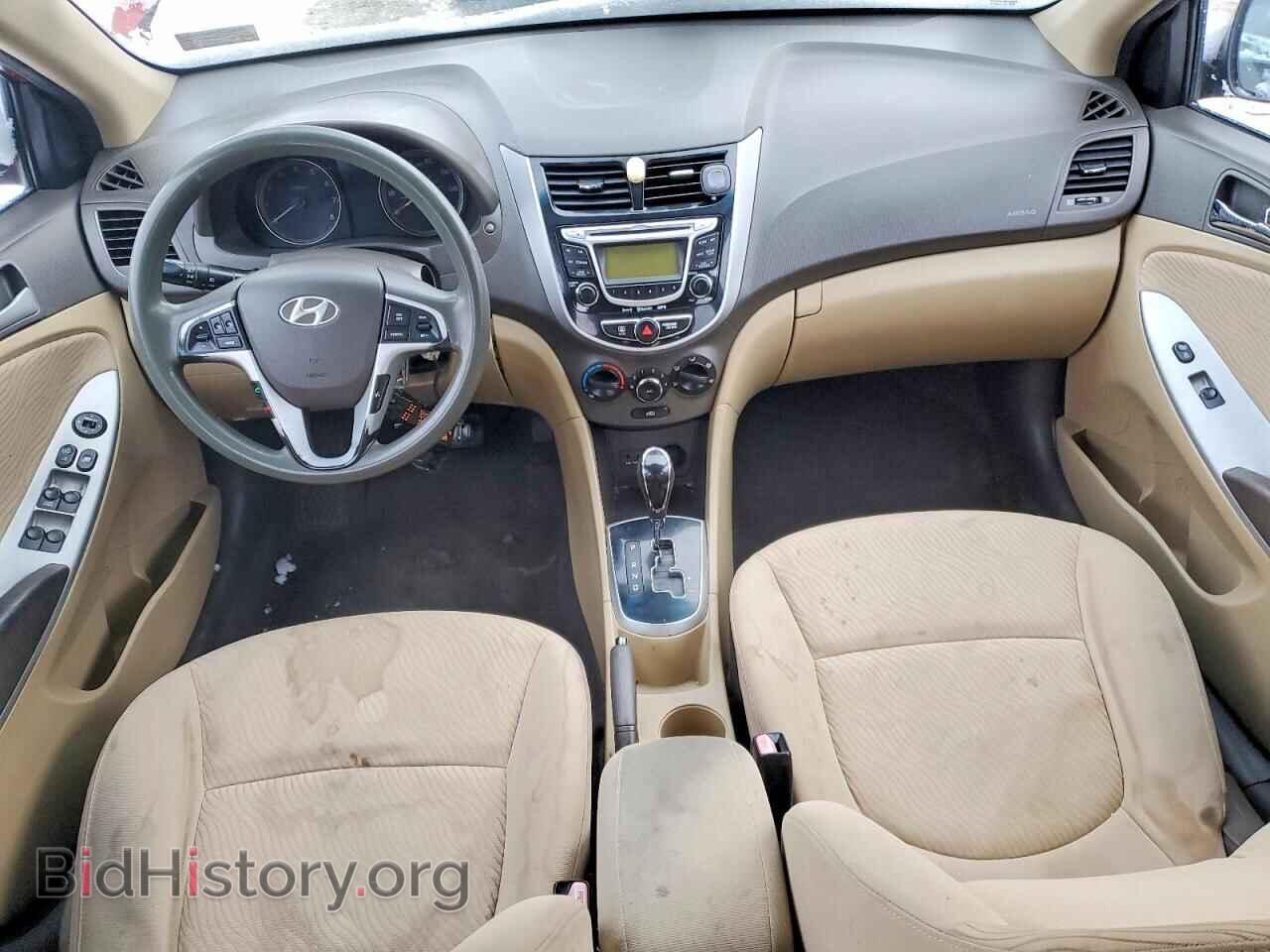 2012 HYUNDAI ACCENT - VIN: KMHCU4AE0CU130758 - Фото 8