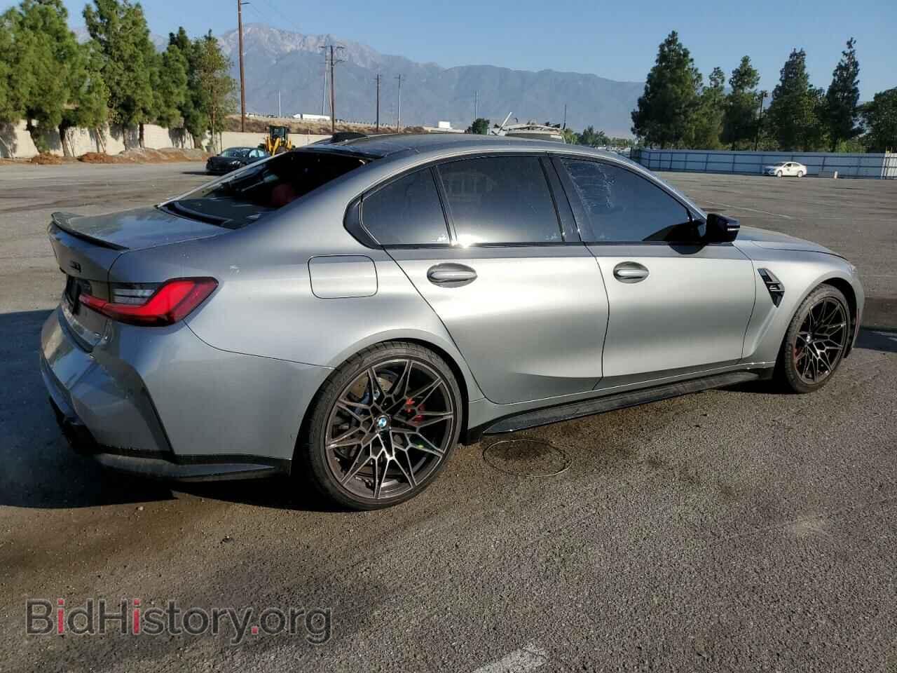 2023 BMW M3 - VIN: WBS33AY04PFP89350 - Фото 3