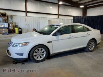 2012 Ford TAURUS Taurus SE, белый — VIN 1FAHP2DW1CG125714, Copart