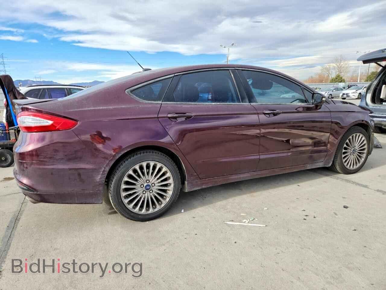 2013 FORD FUSION - VIN: 3FA6P0RU3DR370866 - Фото 3