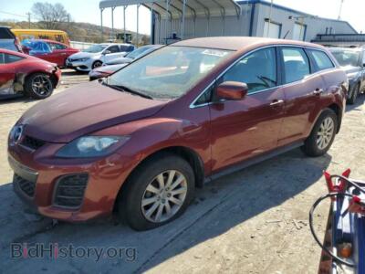 2011 Mazda CX-7, красный — VIN JM3ER2A53B0385615, Copart