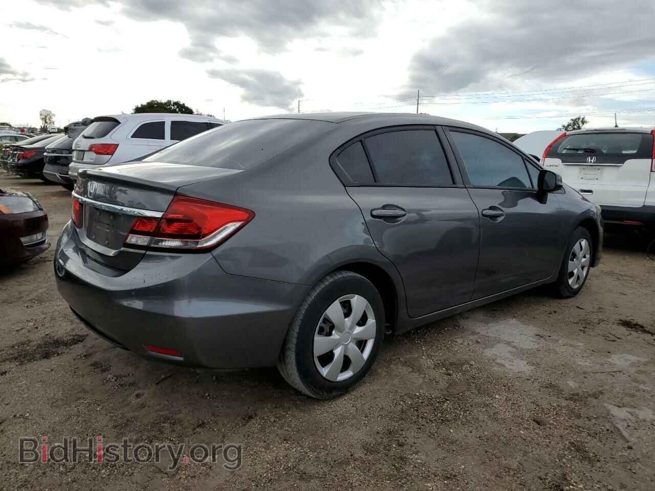 2013 HONDA CIVIC - VIN: 2HGFB2F53DH600484 - Фото 3