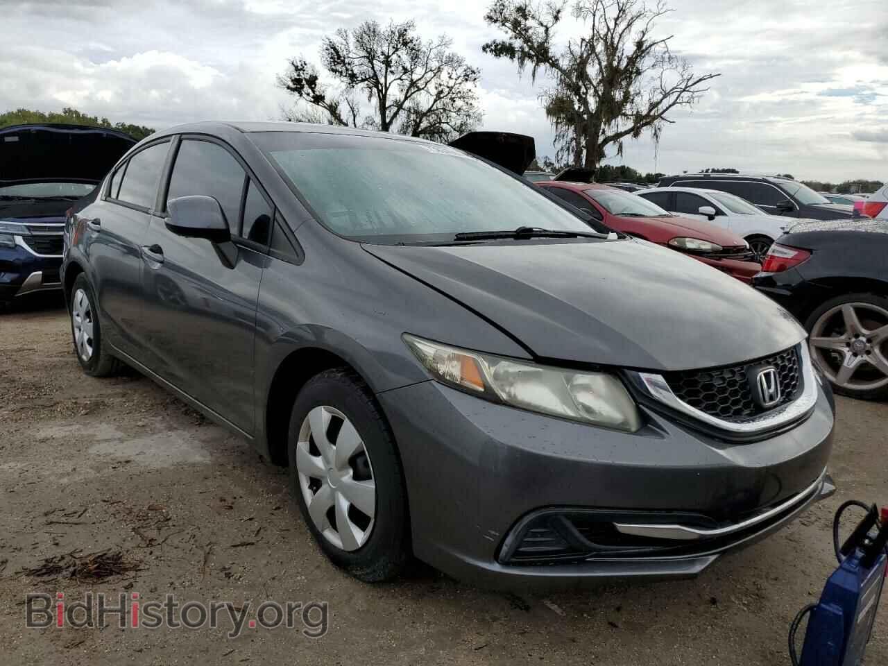 2013 HONDA CIVIC - VIN: 2HGFB2F53DH600484 - Фото 4