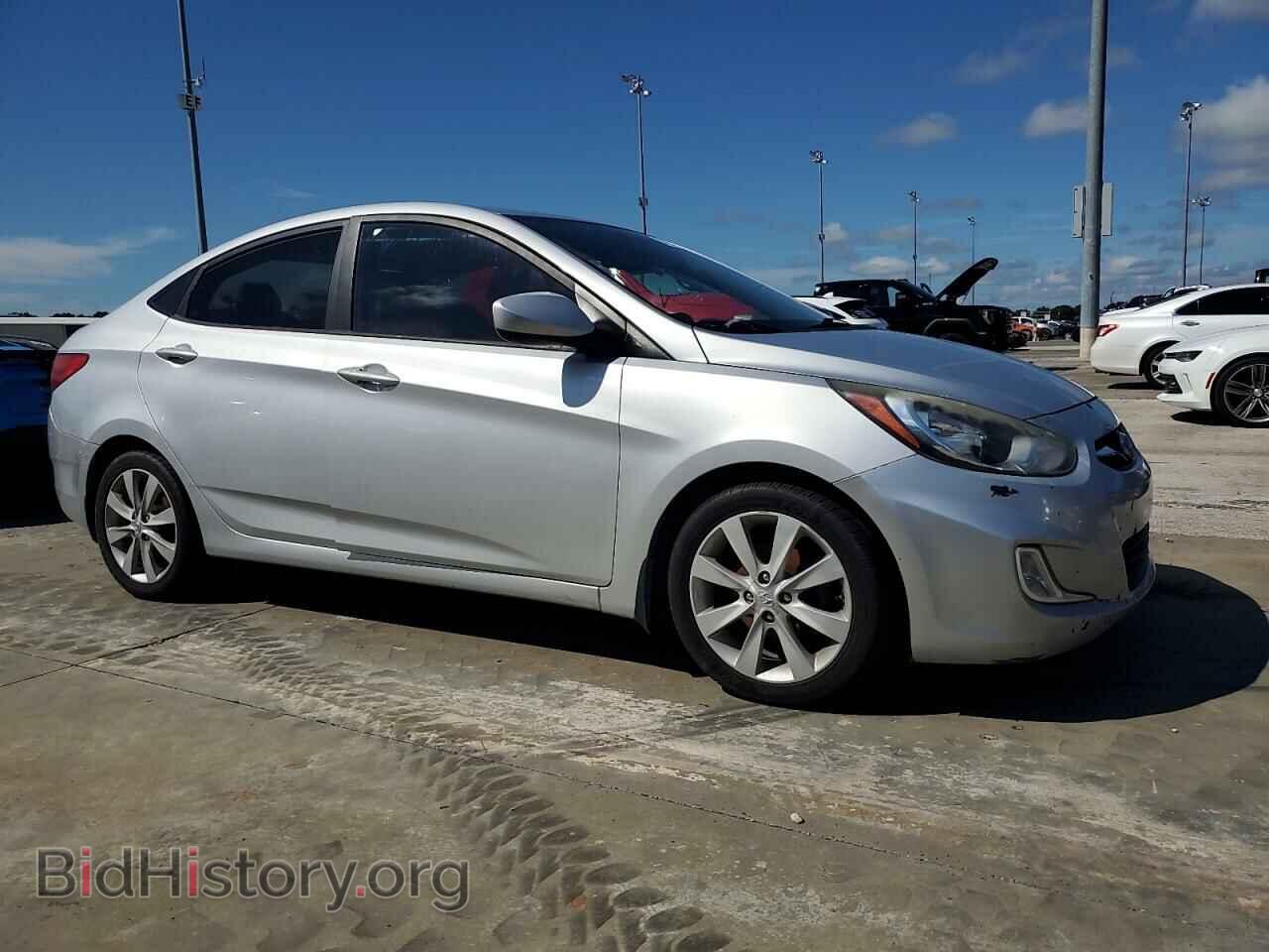 2013 HYUNDAI ACCENT - VIN: KMHCU4AE3DU399242 - Фото 4