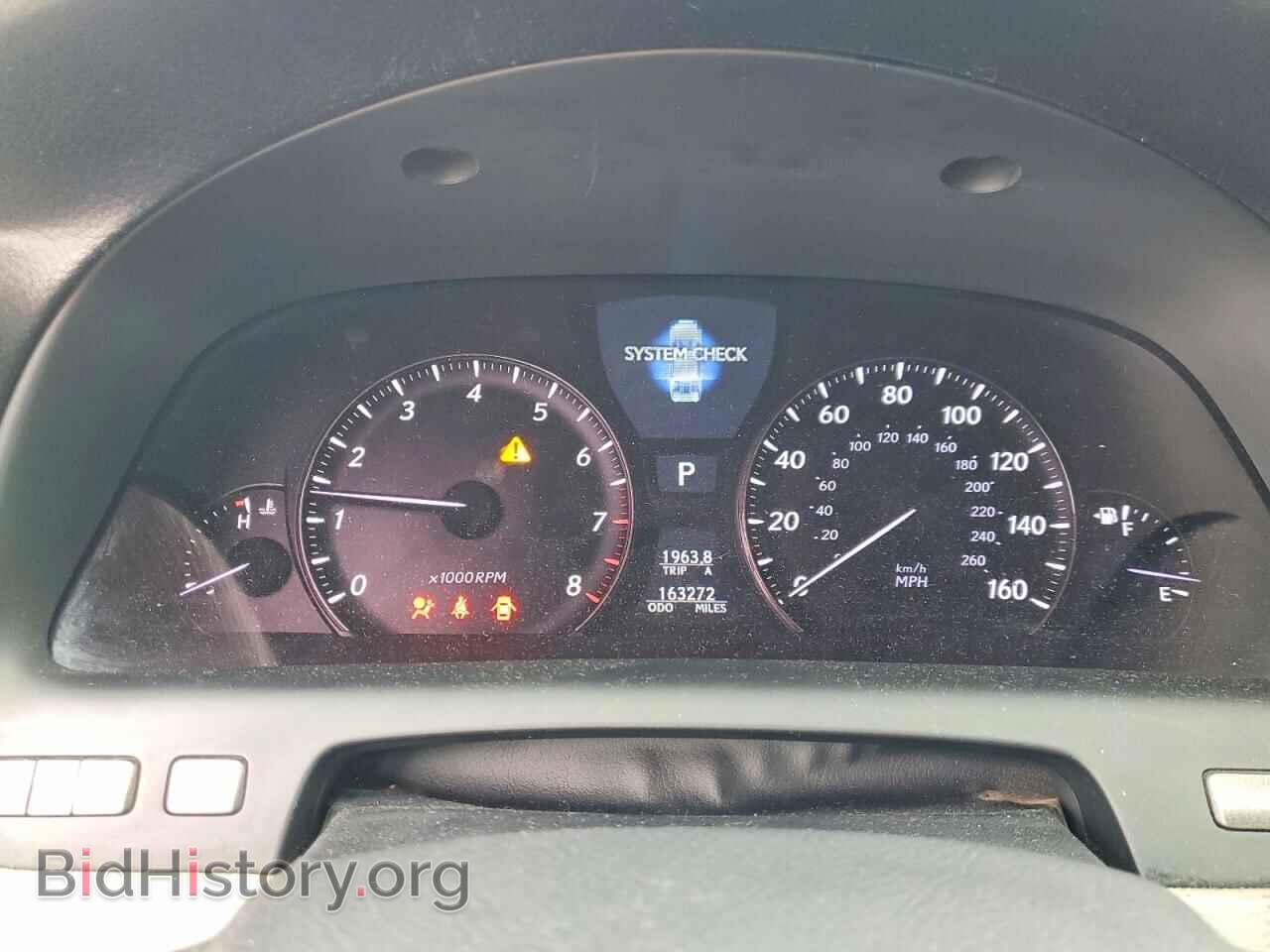 2007 LEXUS LS460 - VIN: JTHBL46F575044140 - Фото 9