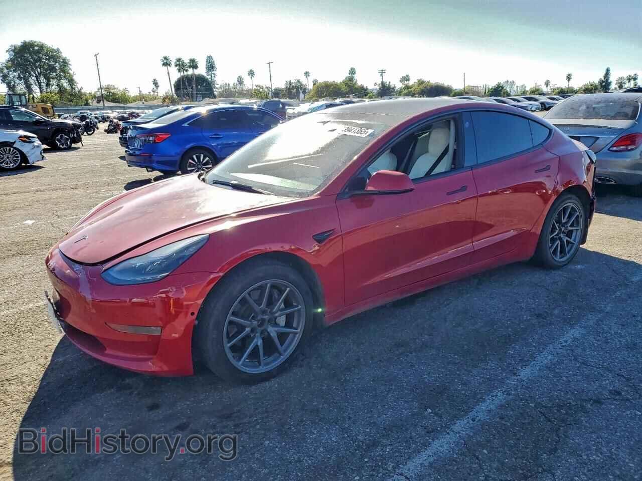 Photo 5YJ3E1EA0MF096774 - TESLA MODEL 3 2021