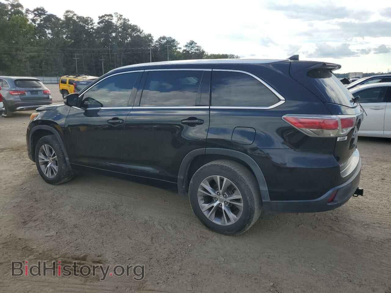 2014 TOYOTA HIGHLANDER - VIN: 5TDKKRFH8ES016830 - Фото 2