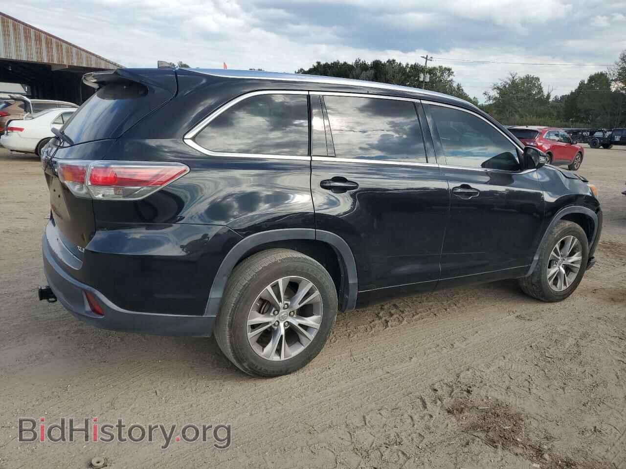 2014 TOYOTA HIGHLANDER - VIN: 5TDKKRFH8ES016830 - Фото 3