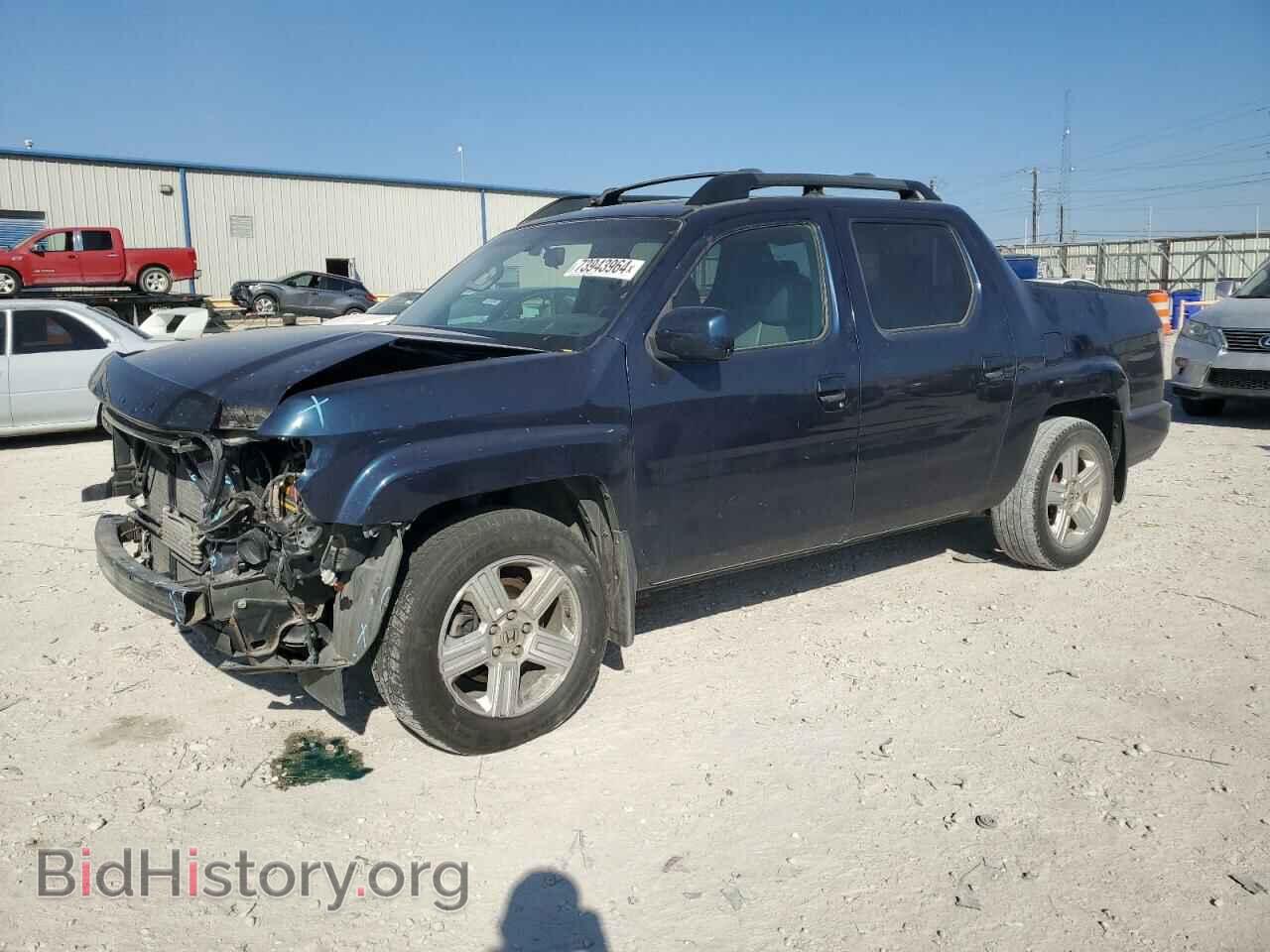 Photo 5FPYK1F57CB451395 - HONDA RIDGELINE 2012