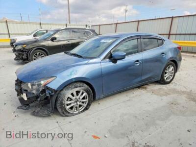 2015 Mazda 3 Grand Touring, синий — VIN JM1BM1W73F1269944, Copart