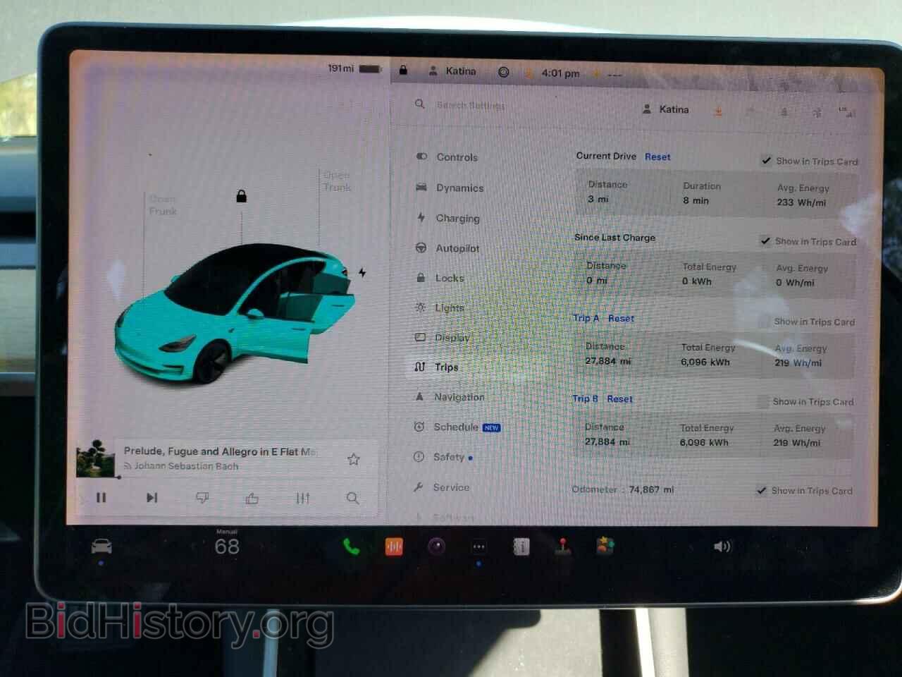 2020 TESLA MODEL 3 - VIN: 5YJ3E1EA7LF496006 - Photo 9