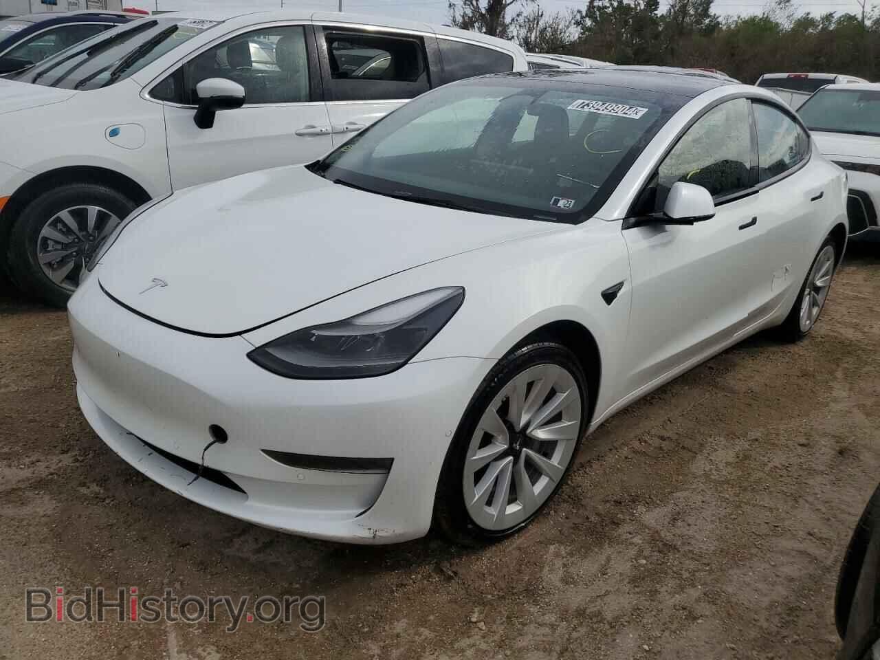 Фотография 5YJ3E1EA6NF368696 - TESLA MODEL 3 2022